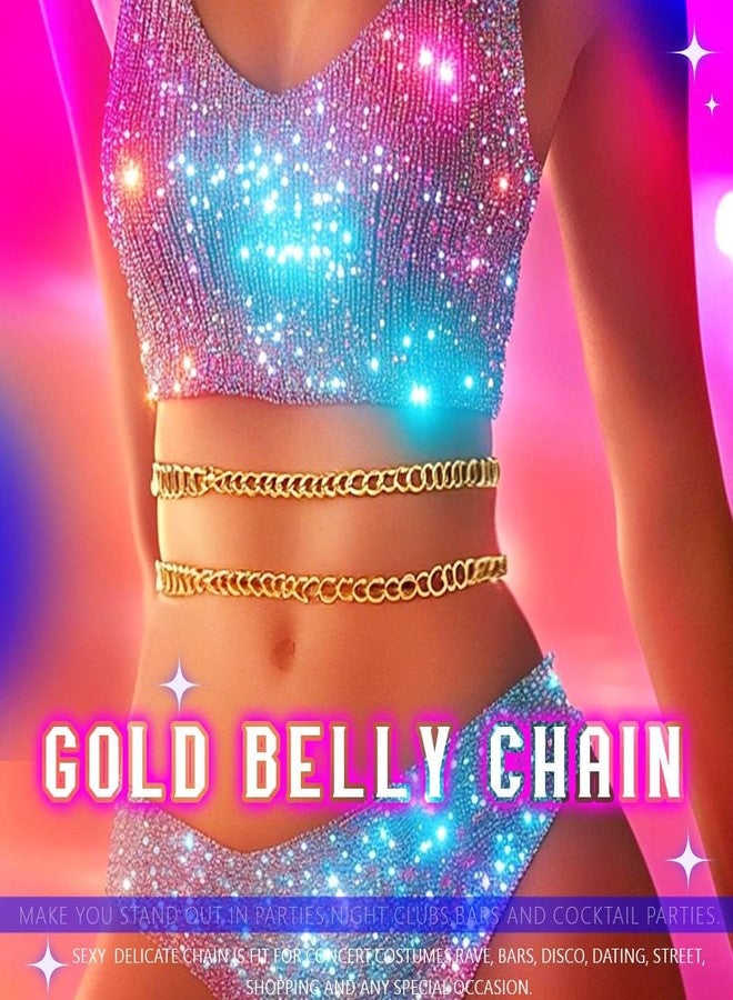 REETAN Gold Belly Wasit Chain Bikini Sandbeach Body Accessories for Women - Image 4